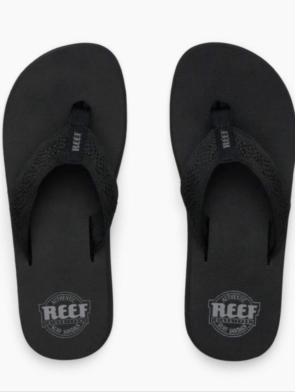 Reef Womens Black Sandy Water Friendly Flip-Flops Size 9 NWT